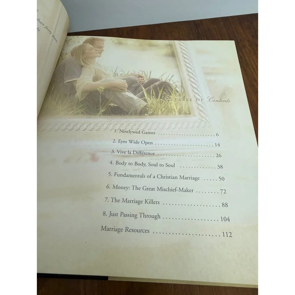 Love for a Lifetime Dr James Dobson Hardcover Christian Marriage Book 2003